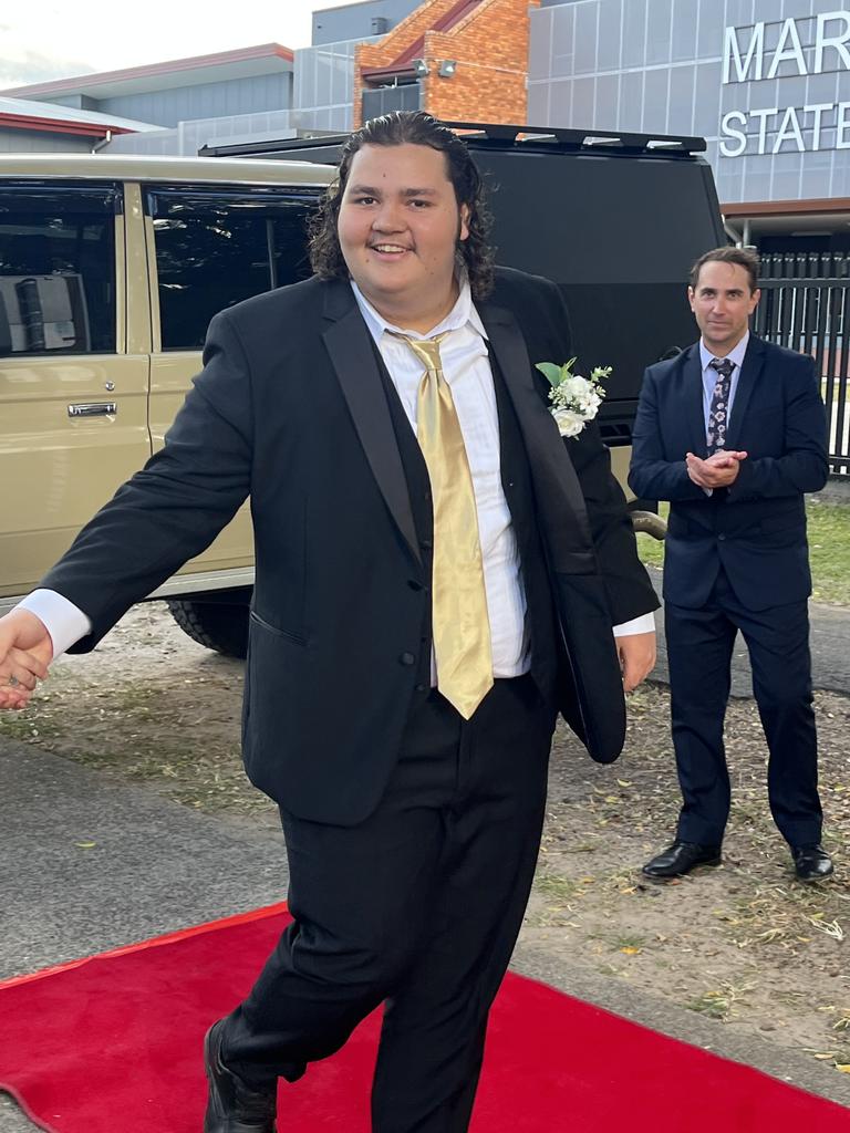 The students of Maryborough State High School celebrate their formal.