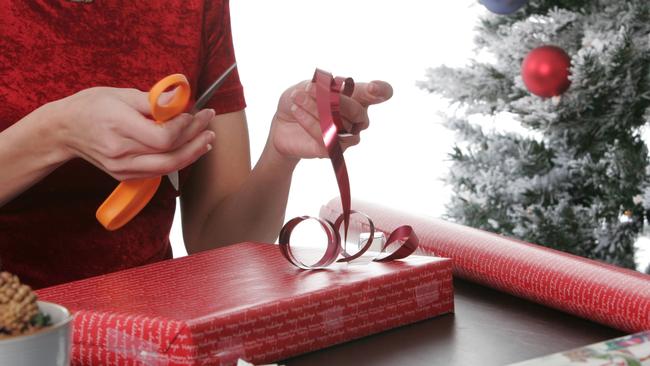 Make your own Christmas wrapping paper.