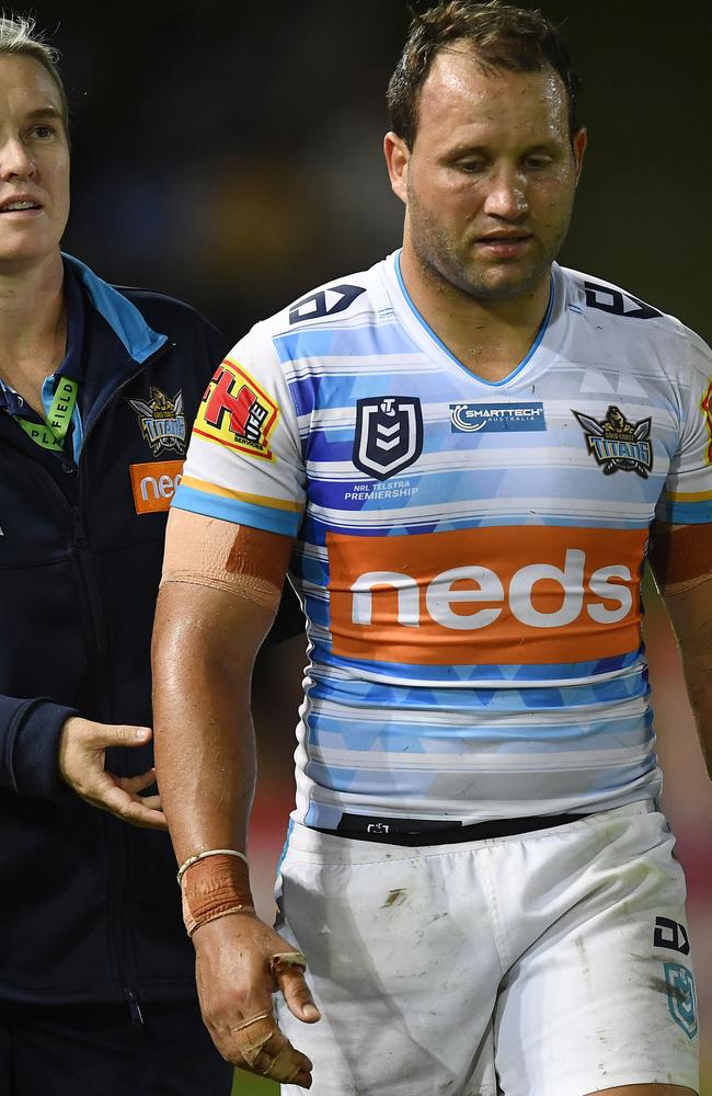 New skipper Tyrone Roberts will miss the clash with concussion. (Photo by Ian Hitchcock/Getty Images)