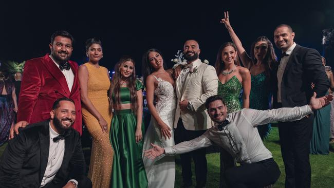 Behind the scenes photos from the series Dubai Bling, which follows a wealthy friendship group who live in the city. Picture: HYKU DESESTO/NETFLIX