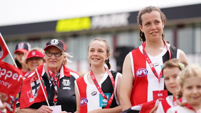 Saints coach Peter Searle says AFLW games without fans is a “sad situation”.