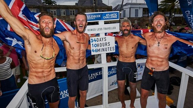 The Australian team from Bondi at the end of their extraordinary adventure.