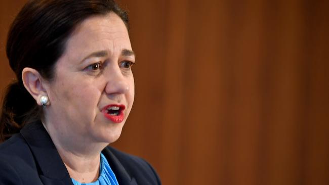 Only 30 per cent of the more than 8000 people who completed the Your Say 2020 sentiment survey trust Premier Annastacia Palaszczuk more than LNP leader Deb Frecklington. Picture: John Gass