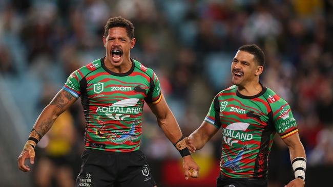 Dane Gagai was arguably best on ground for the Rabbitohs in Indigenous Round and is a key retention target for Jason Demetriou. Picture: Getty Images.