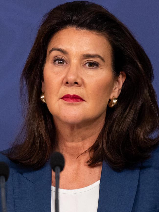 Jane Hume has lost her frontbench position. Picture: Monique Harmer / NewsWire