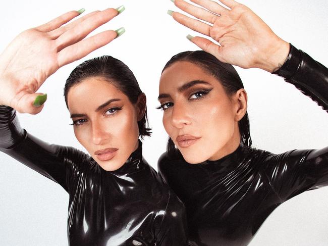 Exclusive photographs supplied for the Daily Telegraph , The Veronicas