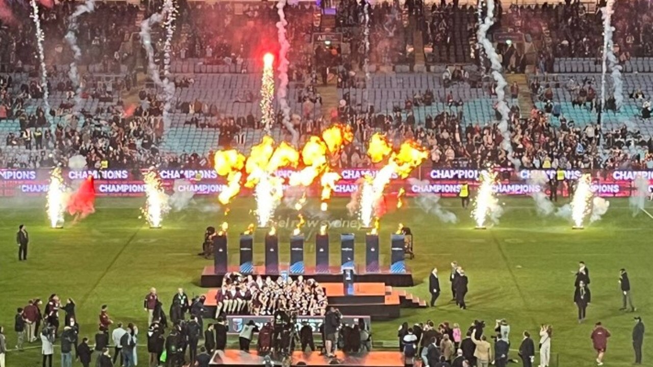 NSW makes Qld premier's day hoisting Maroon's colours