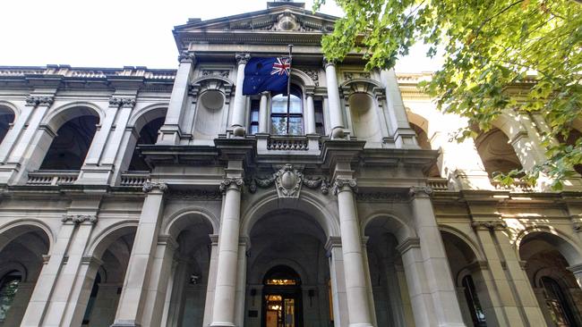 The Victorian Supreme Court in Melbourne. Picture: David Geraghty