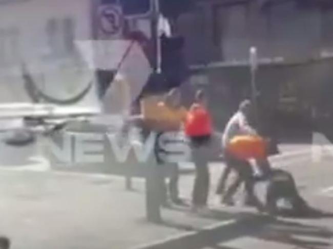 Police are investigating the brawl.