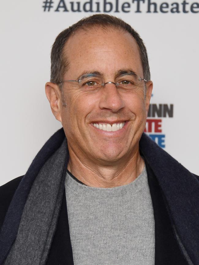 Comedian Jerry Seinfeld has hit out at people who say New York City will be changed forever. Picture: Nicholas Hunt/Getty Images