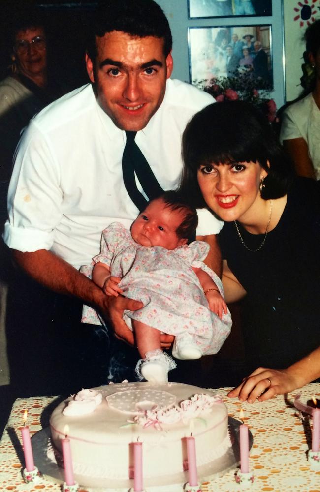 Paul and Pauline Field with daughter Bernadette. Picture: Supplied