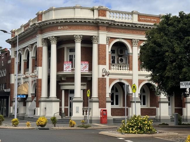 Blacks Real Estate has brokered the sale of the old Queensland National Bank at 79 Victoria St in Mackay. Picture: Heidi Petith