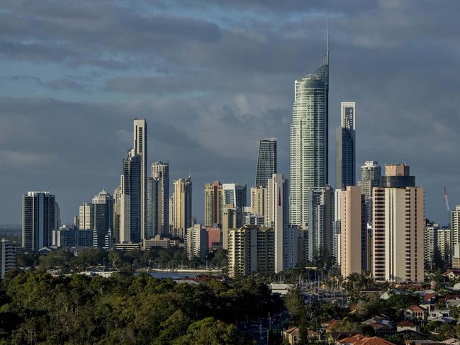 Surfers Paradise skyline. Picture: Jerad Williams