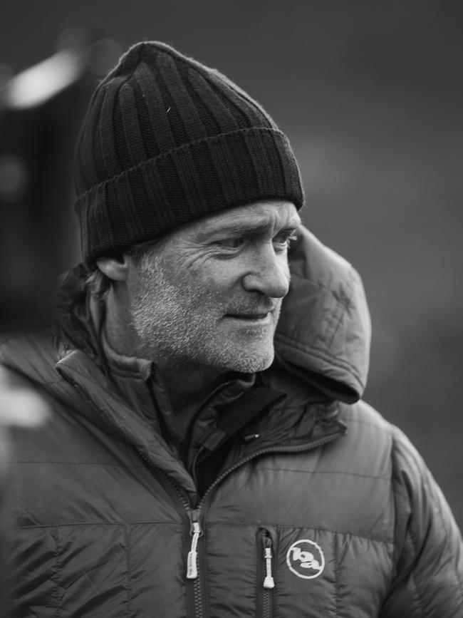 Craig Leeson during the filming for his upcoming documentary, The Last Glaciers which was filmed over four years and took him to 12 countries. Picture: Supplied.