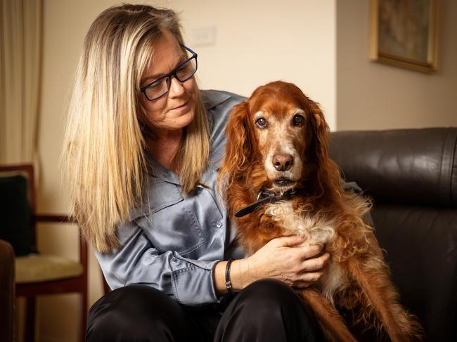 Lee-Anne Cahill is unhappy with how her fathers aged care home dealt with his last few hours of life. Picture: Mark Stewart