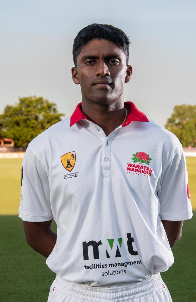 Waratah captain Jaga Koduru ahead of the 2024 Darwin Cricket grand final. Picture: Pema Tamang Pakhrin