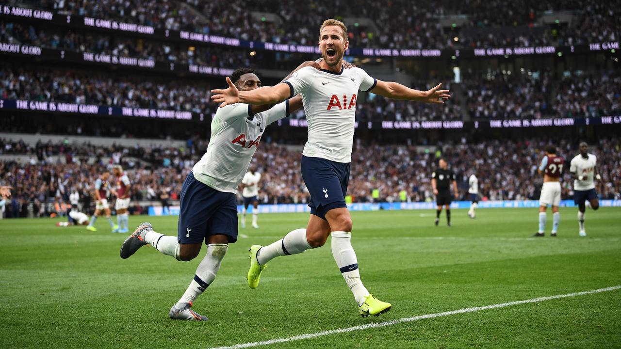 Harry Kane scored one with each foot to ensure Spurs got off to the best possible start.