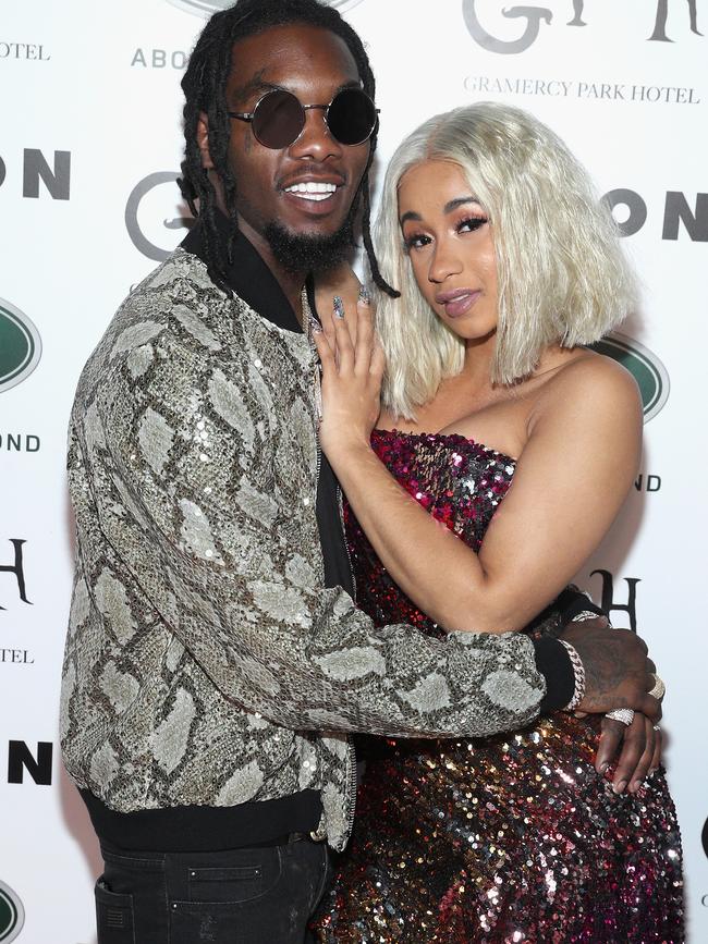  Rapper Cardi B and husband Offset separated last year.