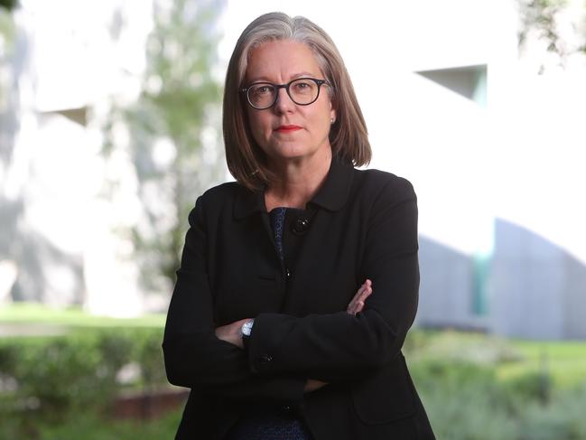 ASIC’s Karen Chester at Parliament House in Canberra. Picture: Kym Smith