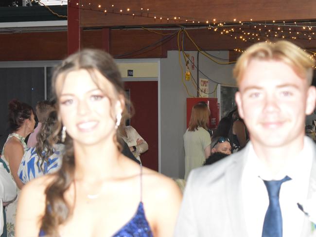 Alyssa March and Harry Colman at Assumption College Warwick formal