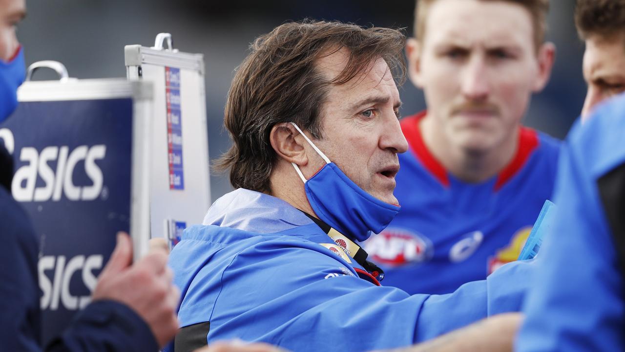 Luke Beveridge called premiership-winning coach Paul Roos’ comments “disappointing”.