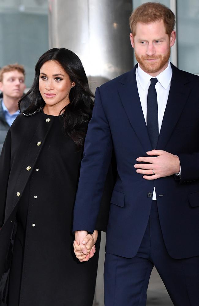 Meghan and Harry have moved out of London. Picture: EPA/Andy Rain