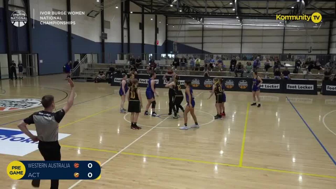 Replay: Western Australia v Australian Capital Territory (IB Women) - 2025 Basketball Australia U20's & Ivor Burge National Championships Day 3