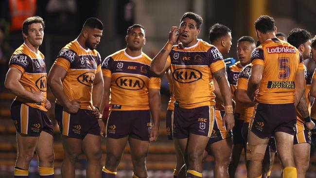 Broncos players are under extreme pressure. Picture: Cameron Spencer/Getty