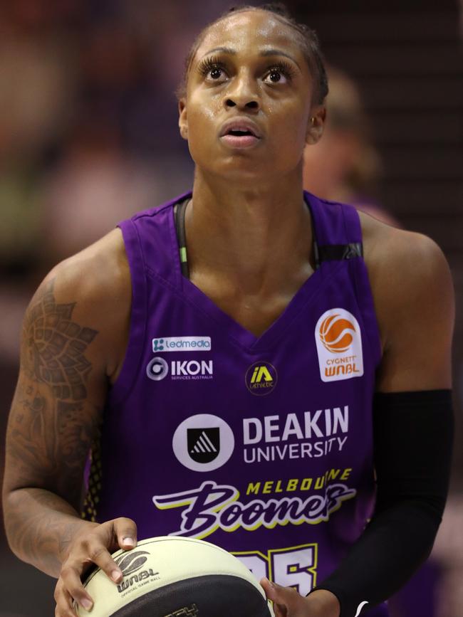 Boomers star Tiffany Mitchell.