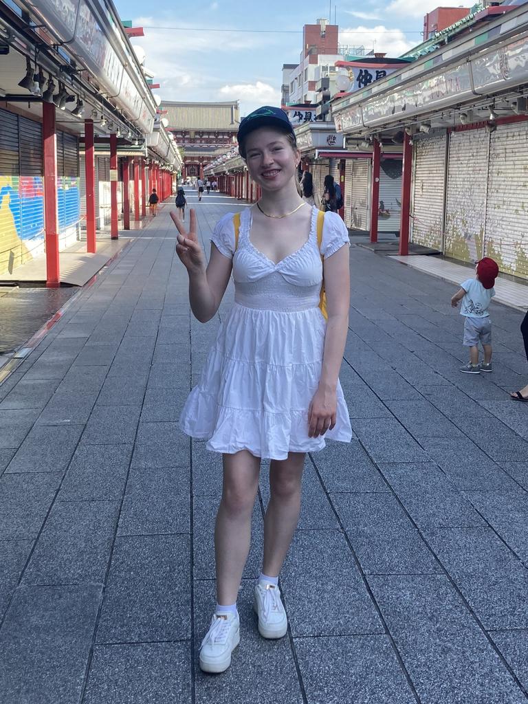 Ms Slunjski says her parents travel habits are definitely different to hers. Picture: Supplied