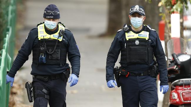 Police and workplace inspectors will be cracking down on businesses who breach coronavirus restrictions. Picture: Daniel Pockett