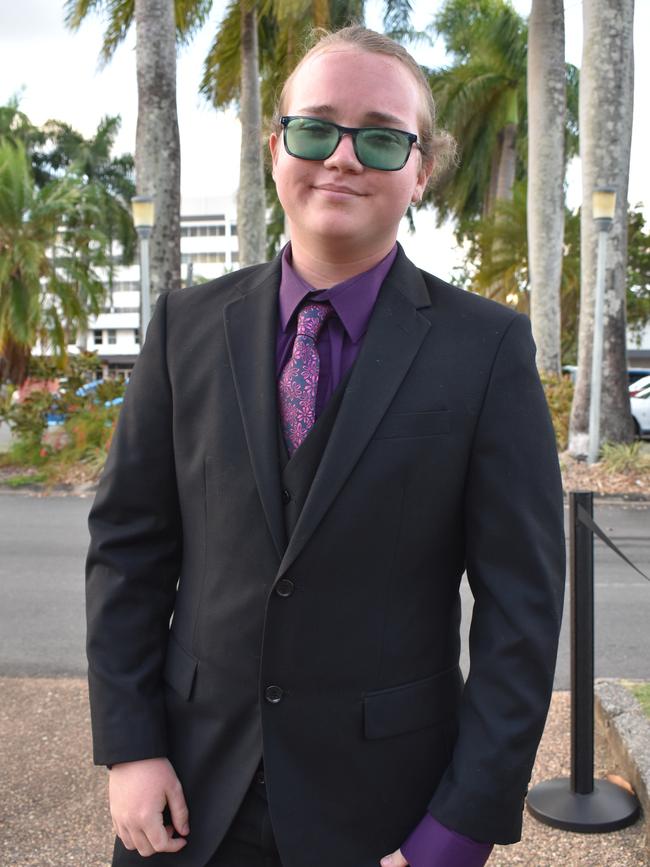 Corey McFadden at the Sarina State High School formal at the MECC, Mackay, on Thursday November 19. Picture: Zizi Averill