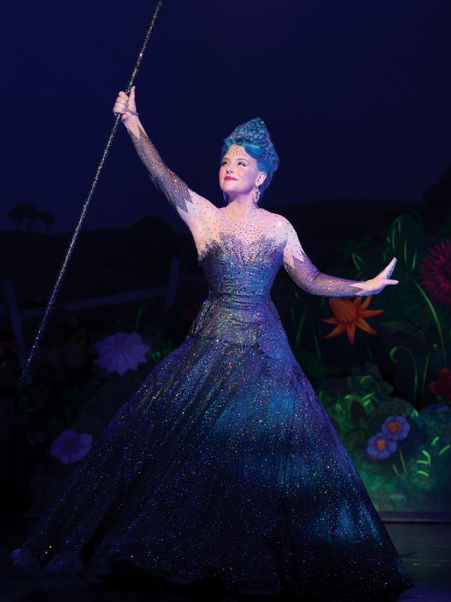 Lucy Durack is reprising her role of Glinda from the musical Wicked. Picture: Jeff Busby