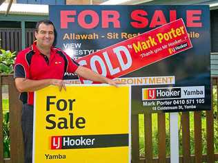 LJ Hooker Yamba principal Mark Porter in front of Allawah – a prestigious Yamba home which recently sold after being listed for $1.7 million. Mr Porter said the sale of Allawah and other properties around Yamba indicated confidence was returning to the local real estate market.