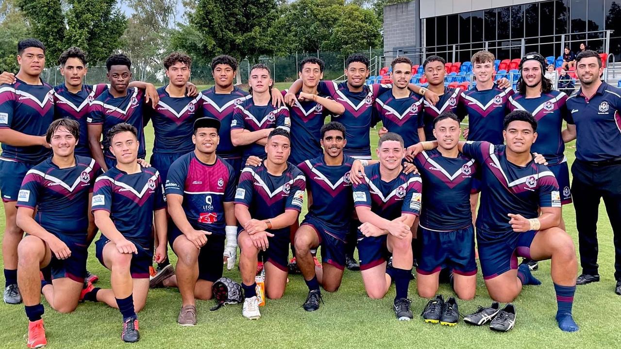 Ipswich State High School's Langer Reserves players involved in the prestigious 2021 schoolboy competition.