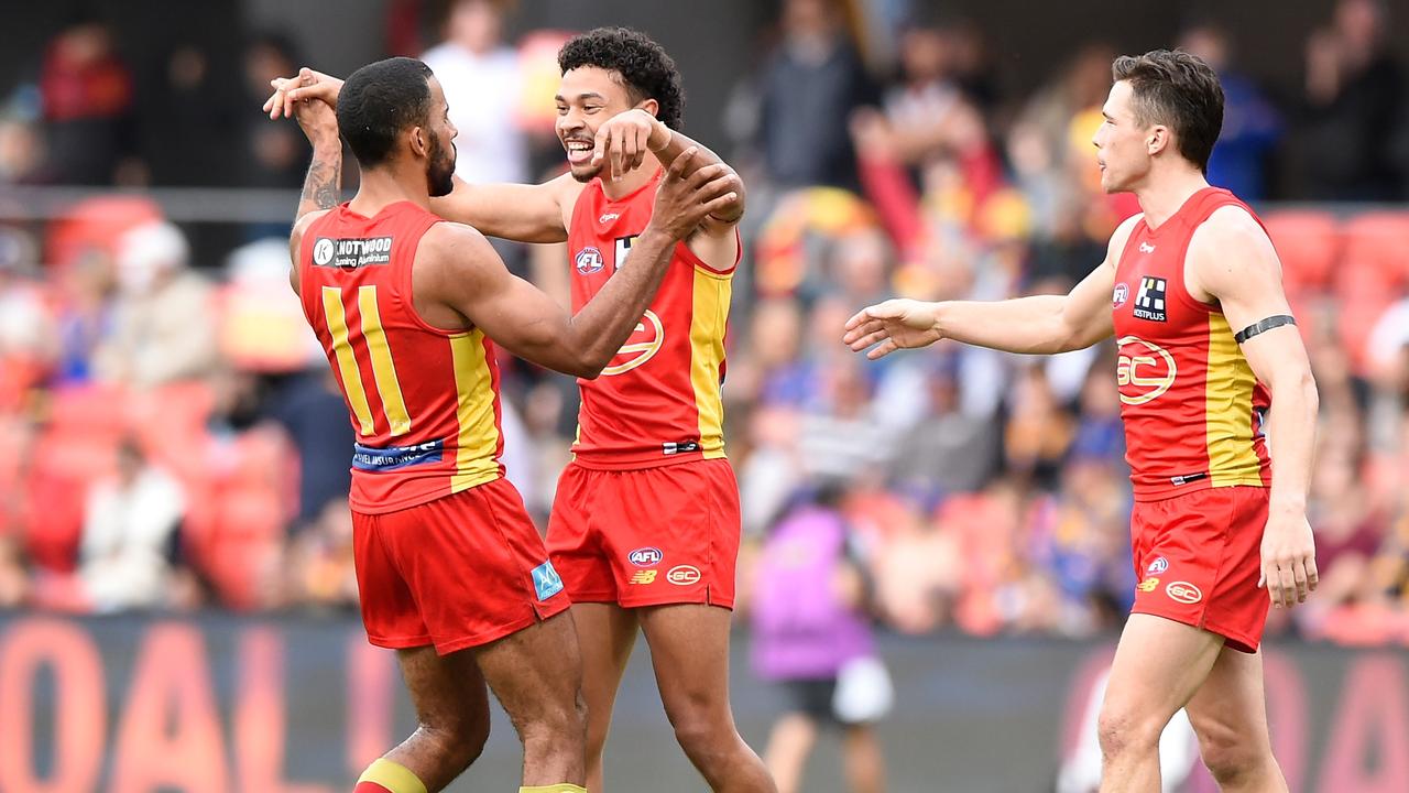 West Coast Eagles beat GWS by 87 points at Subiaco Oval to maintain spot in  the AFL top eight - ABC News