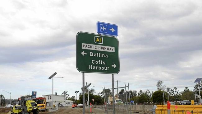 RENAMING: When the Pacific Highway upgrade is complete, the current highway will be renamed. Picture: Jenna Thompson