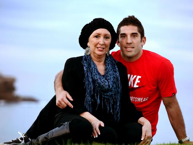 Braith Anasta moved back in with his mum Kim after the split.