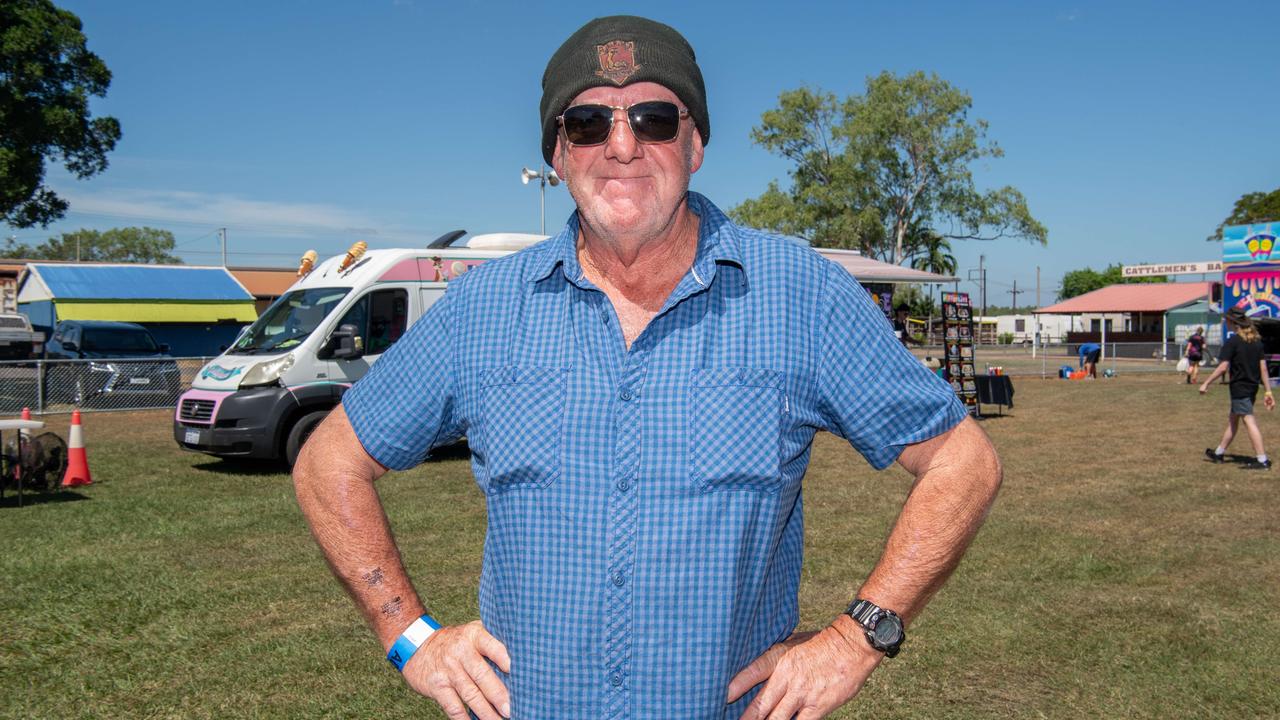 Tony Capron at the 2024 Top End Rock N Rodeo Muster at the Darwin Showgrounds. Picture: Pema Tamang Pakhrin.