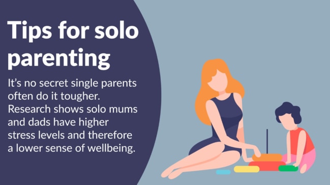 Tips for solo parenting