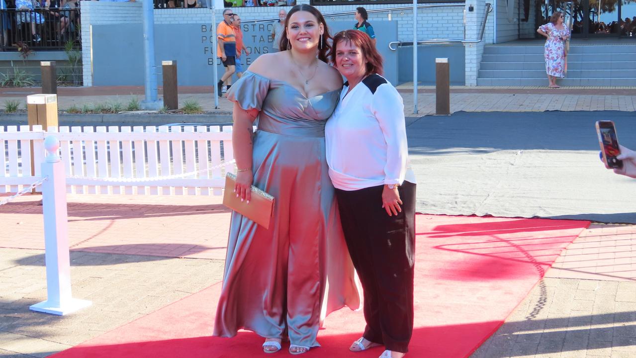 Urangan State High School students celebrating their formal.