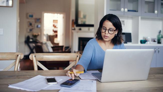 For many, the benefits of working from home far outweigh any increase in the hours of work. Picture: Istock