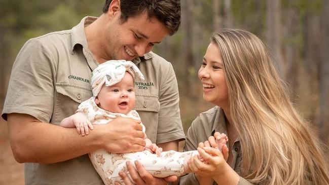 Chandler Powell, Bindi and Grace.