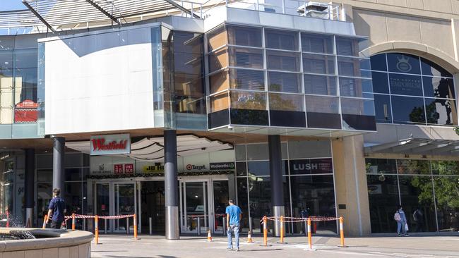 Hornsby Westfield on the Pacific Highway, Hornsby. Picture: Matthew Vasilescu