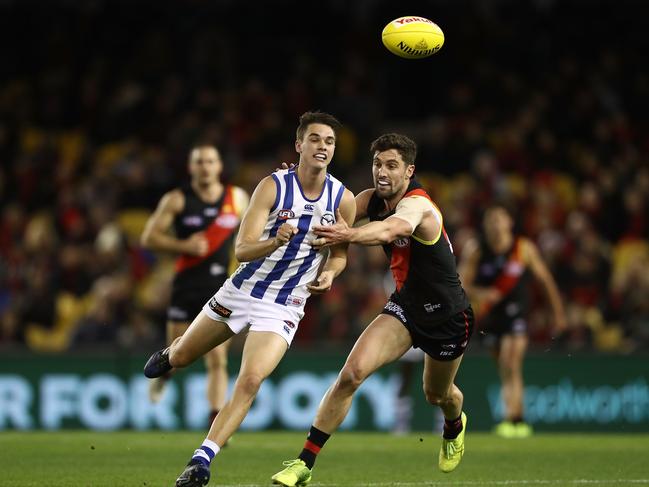 Hermit Park product Josh Williams of the Kangaroos. Picture: Getty Images