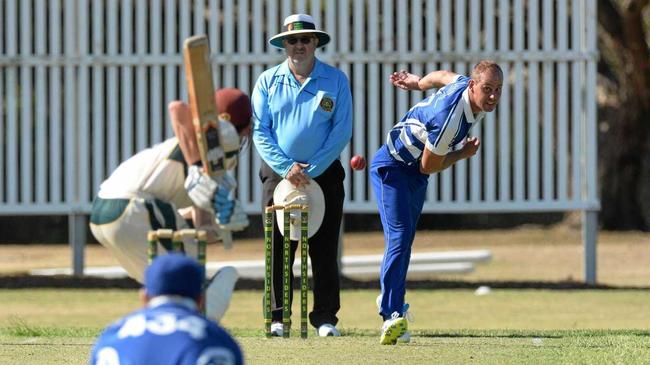 EARLY FORM: A Brothers bowler lines up his target during the opening round of First Division fixtures last weekend. Picture: Rob Williams