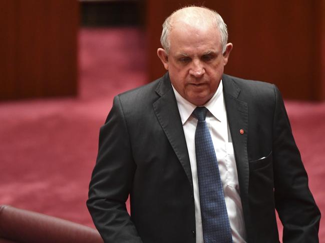 Nationals senator John Williams. Picture: AAP