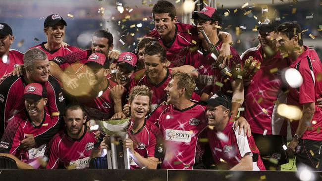 Sydney Sixers made history as the first BBL winners in BBL01.