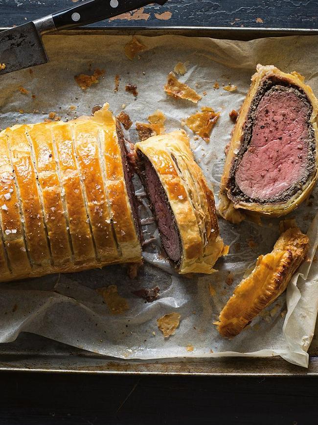 Puharich’s shares his beef Wellington recipe.