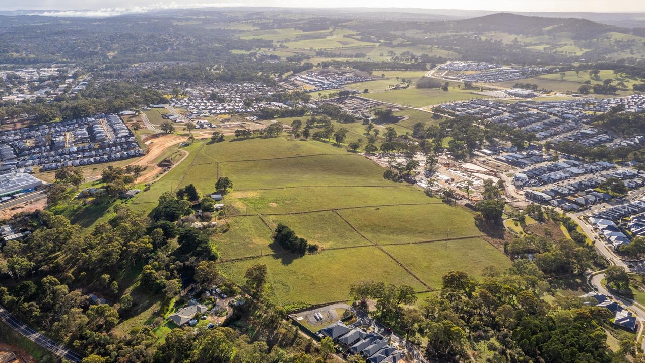 The 22ha site bought by Jinding in Mount Barker. Picture: Supplied